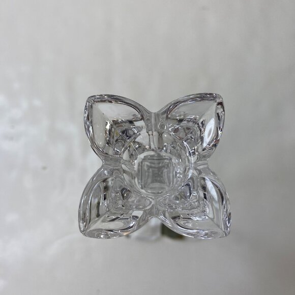 Mikasa Crystal Petals Taper Candle Holders Box Base - Picture 5 of 13